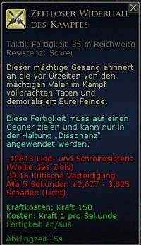 Verbesserung: Akkord der Erlösung Verbesserung: Akkord der Erlösung