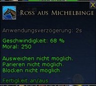 Anordnung Fertigkeiten/Eigenschaften - Leiste Anordnung Fertigkeiten/Eigenschaften - Leiste